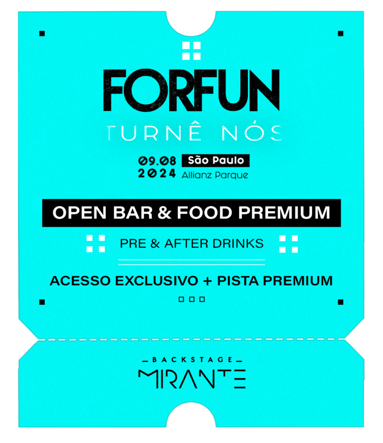 Forfun Turne N S Camarote Backstage Mirante