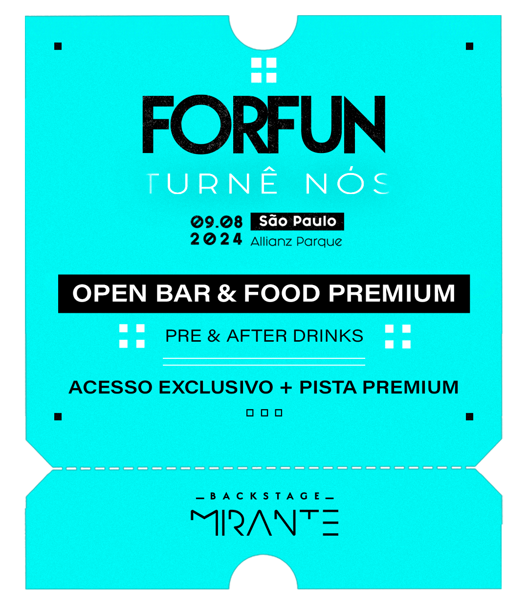 Forfun - Backstage Mirante - Allianz Parque