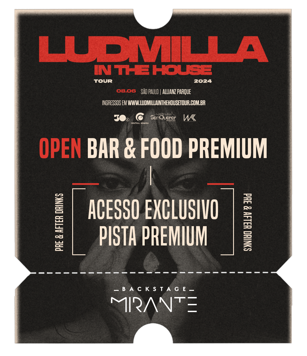 Ludmilla - São Paulo - Backstage Mirante - Allianz Parque