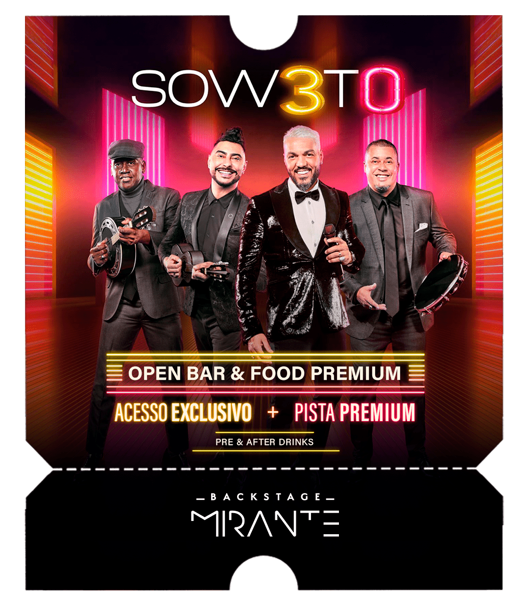 Soweto - Backstage Mirante - Allianz Parque
