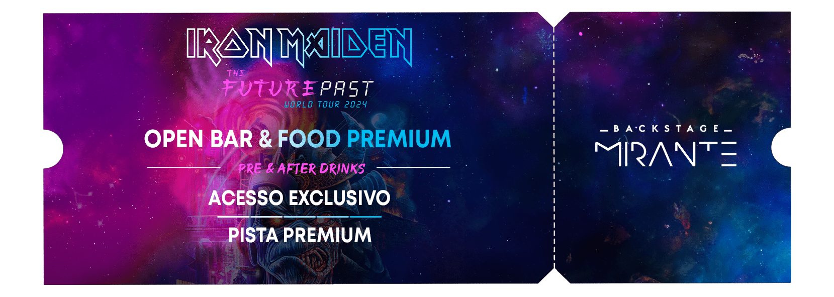 Iron Maiden - Backstage Mirante - Allianz Parque