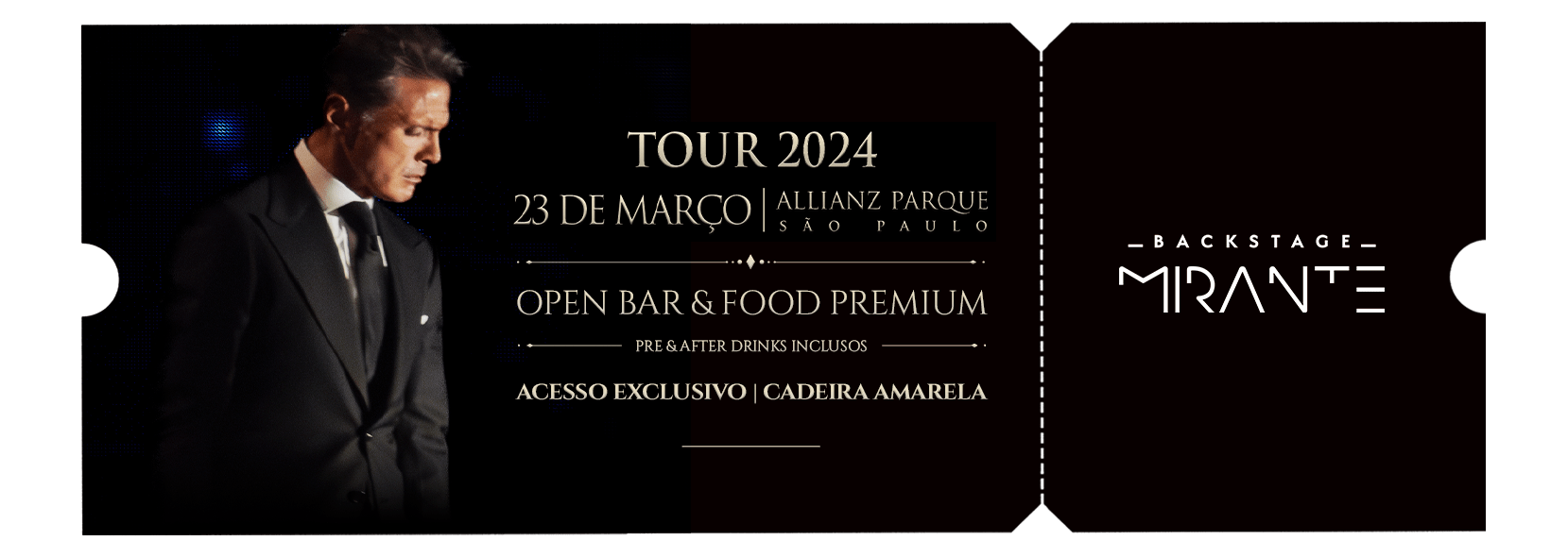 Luis Miguel - Backstage Mirante - Allianz Parque