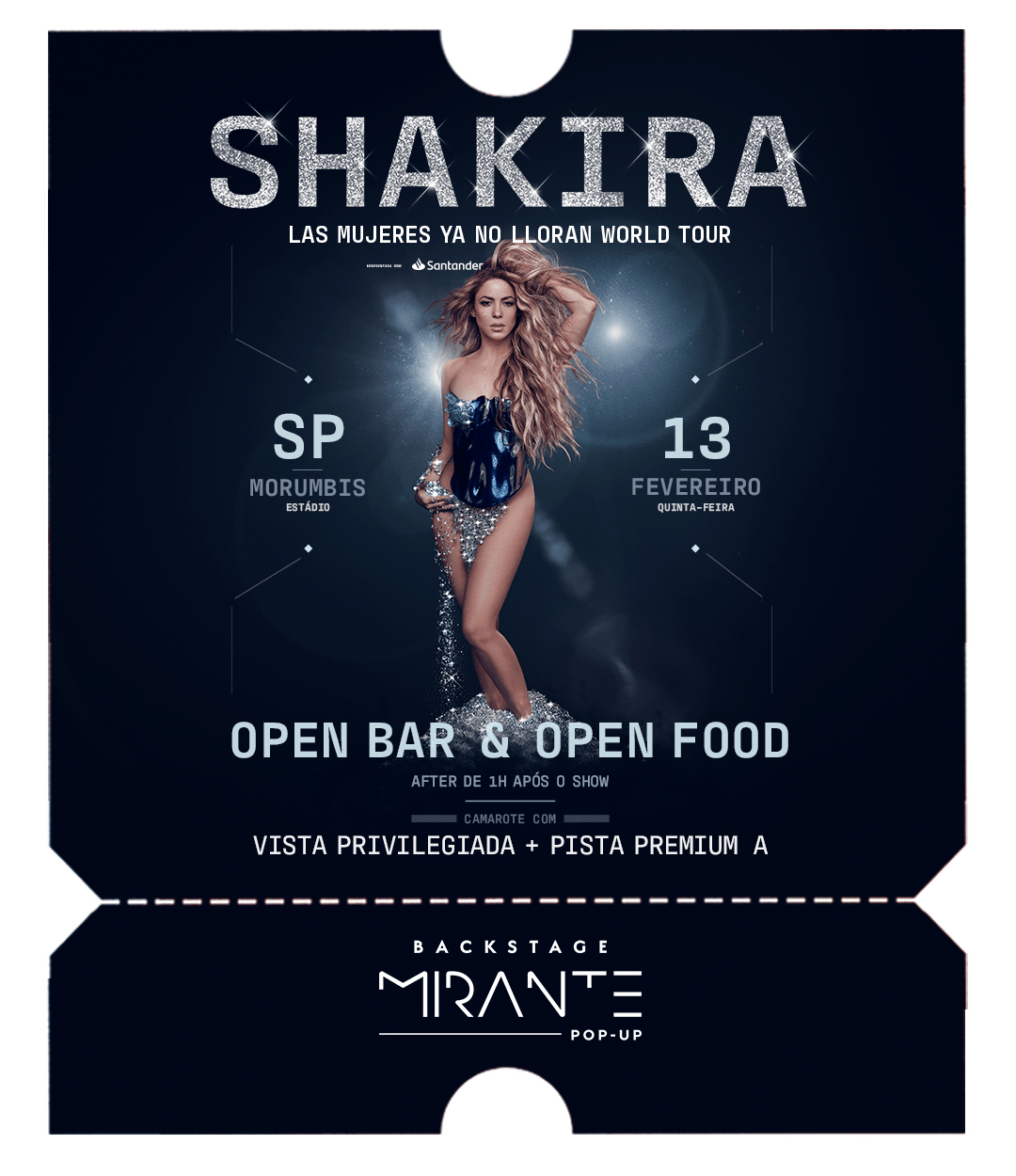 Shakira - Las mujeres ya no lloran world tour - Backstage Mirante Popup - Morumbis - São Paulo