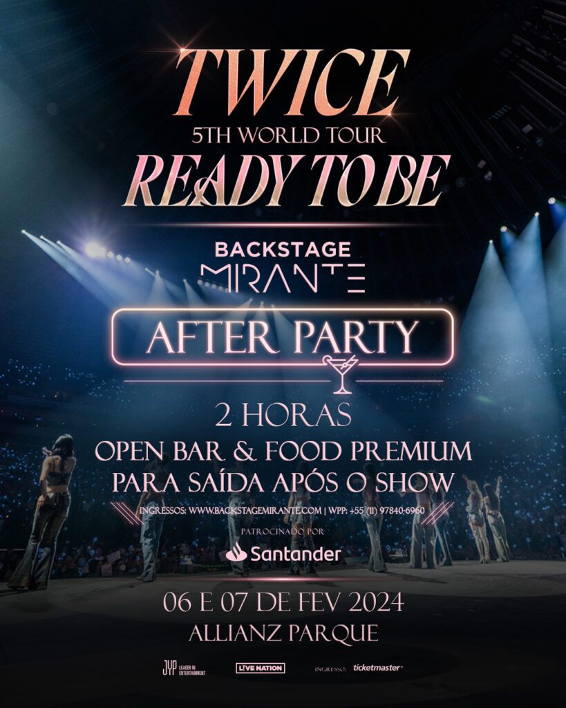 Twice - Backstage Mirante - Allianz Parque
