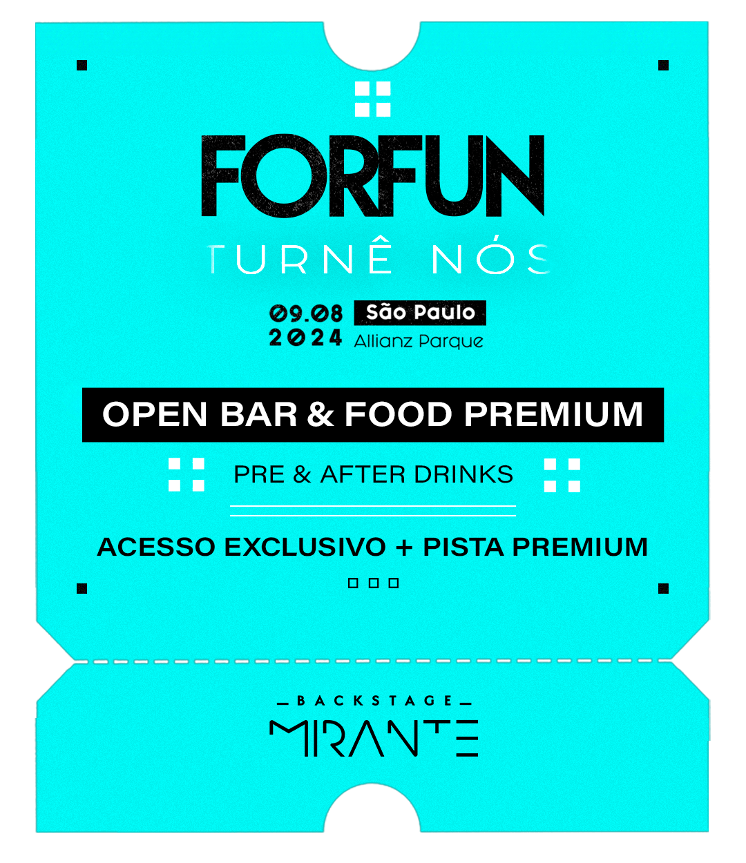 Forfun - Backstage Mirante - Allianz Parque