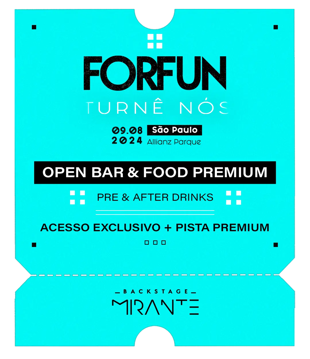 Forfun - Backstage Mirante - Allianz Parque