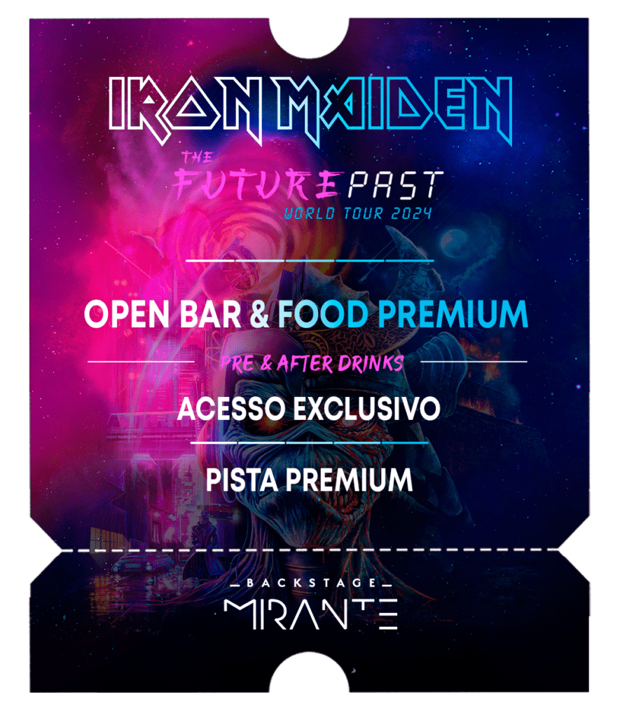 Iron Maiden - Backstage Mirante - Allianz Parque