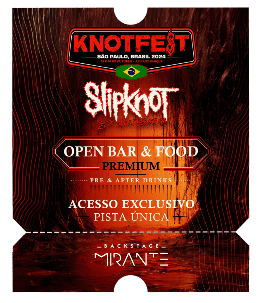 Knotfest Slipknot - São Paulo - Backstage Mirante - Allianz Parque