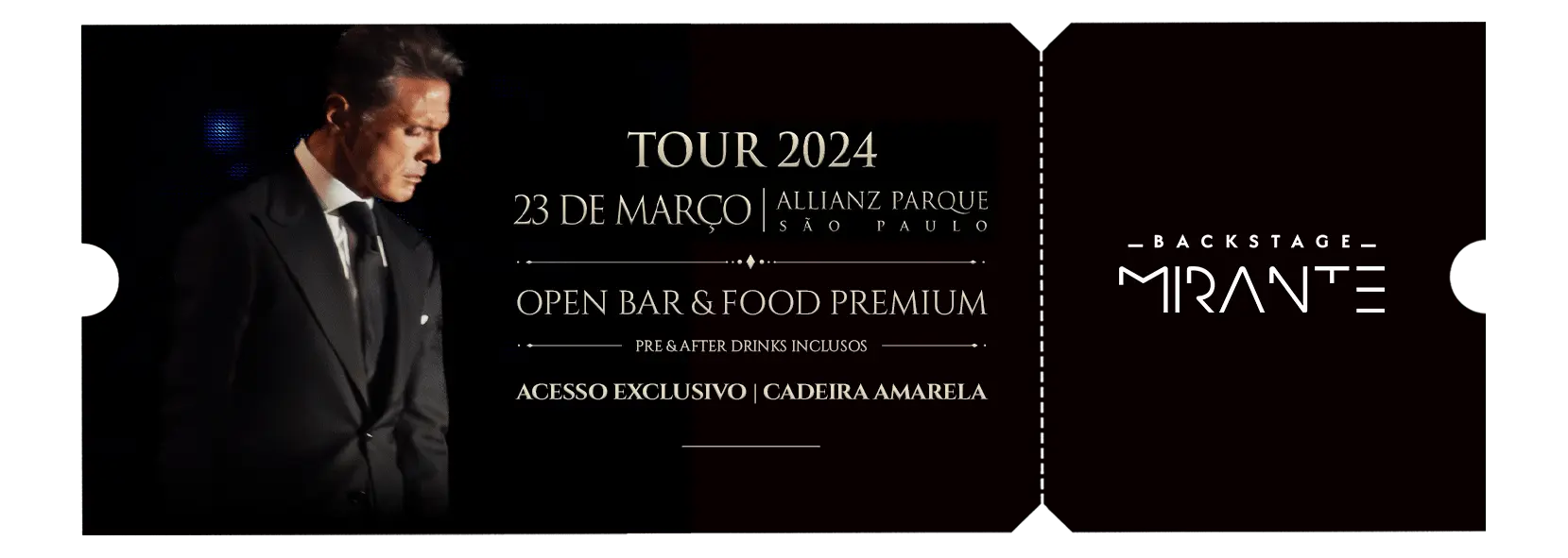 Luis Miguel - Backstage Mirante - Allianz Parque