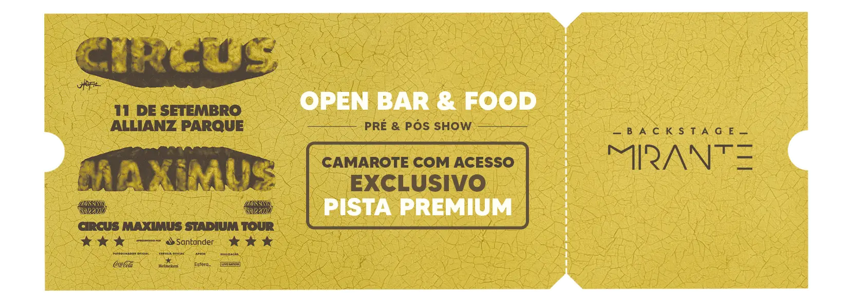 Travis Scott - Circus Maximus Tour - Allianz Parque - Show - Pacotes - Camarote