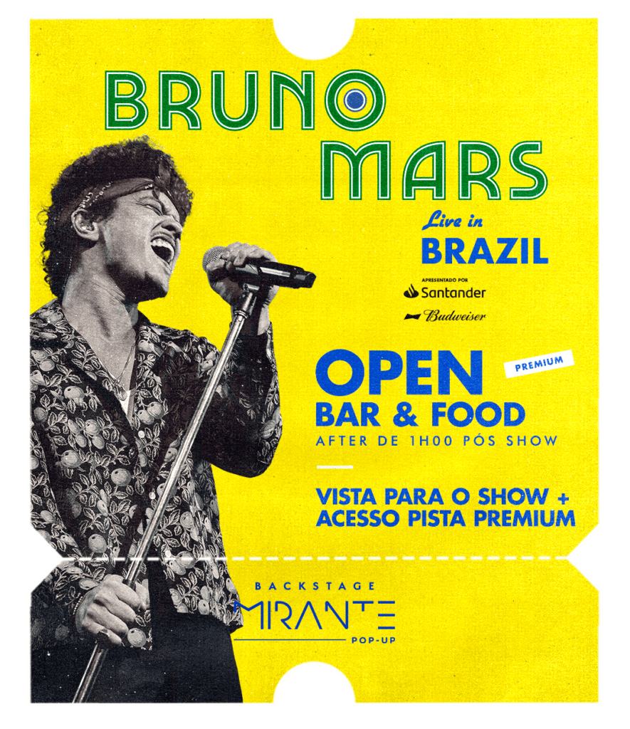 Bruno Mars - Backstage Mirante Popup - Morumbis - São Paulo