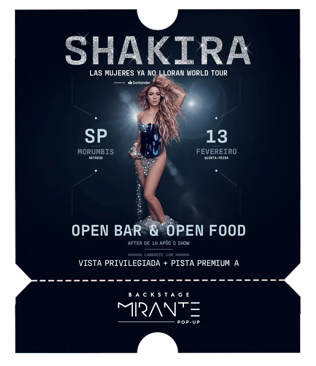 Shakira - Las mujeres ya no lloran world tour - Backstage Mirante Popup - Morumbis - São Paulo