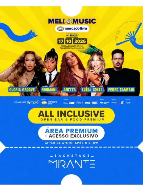 Meli Music - Anitta + Normani + Pedro Sampaio + Luiza Sonza + Glória Groove
