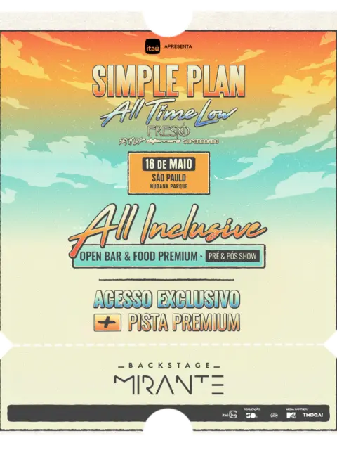Simple Plan - The Bigger Than You Think! South America Tour