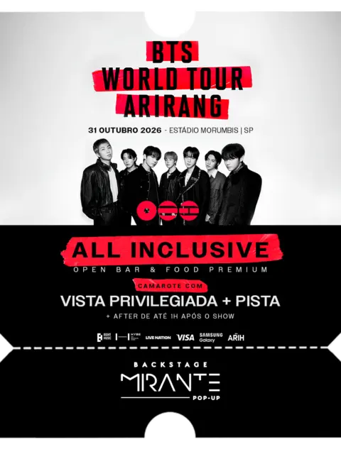 BTS World Tour - Arirang - Mirantinho