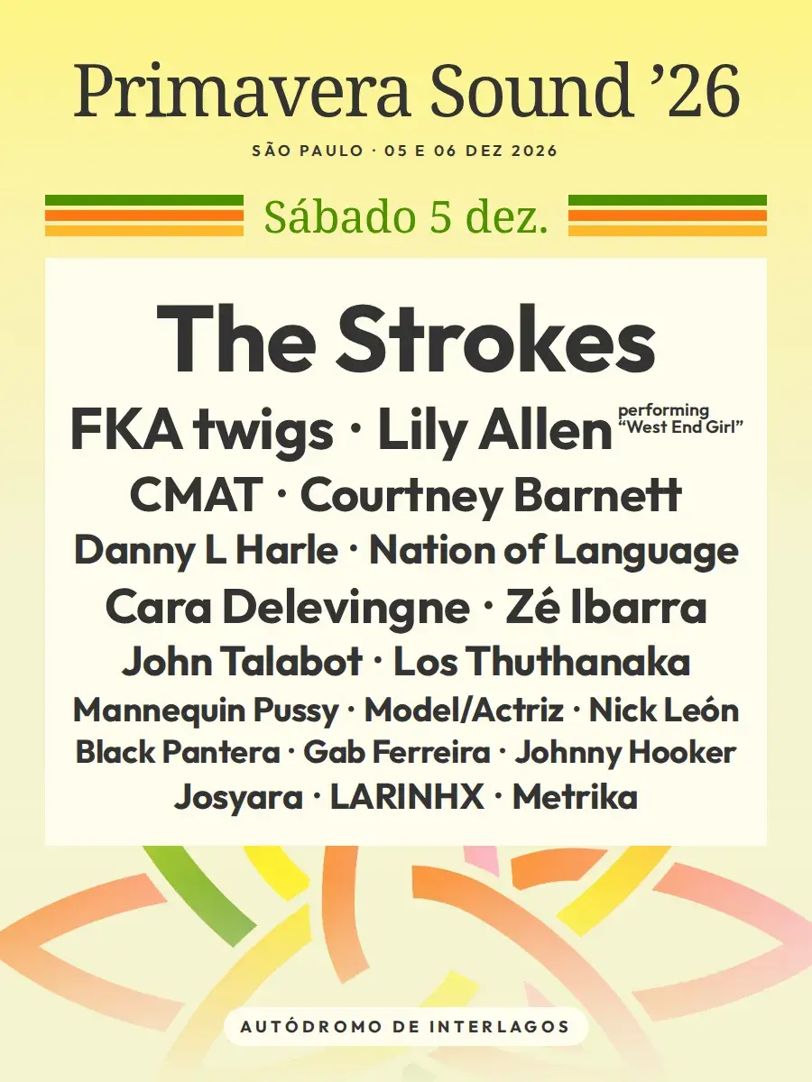 Sábado - 05/12 - The Strokes